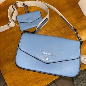 Nine West Crossbody blue bag